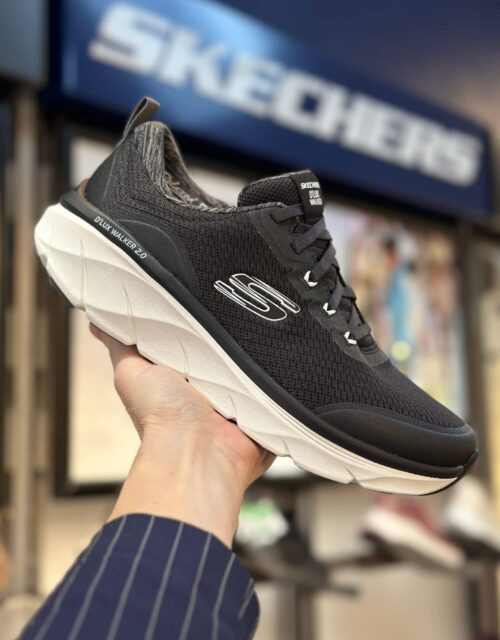 Relaxed Fit D&apos;lux Walker   Radiant Black  Fra Skechers