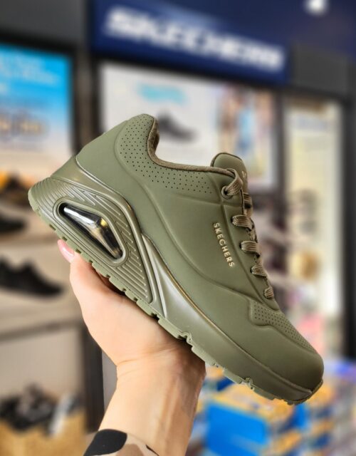 Skechers Uno Stand On Air Olive  Fra Skechers