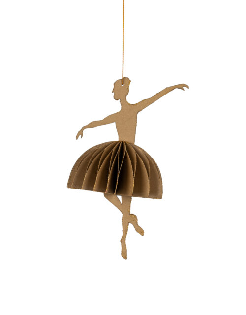 Beige Ballerina   X  Cm Fra Skinbjerg Design